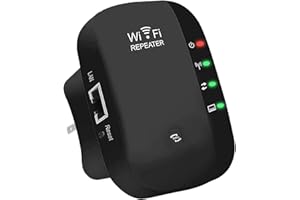 SHOOCOO WiFi Extender, WiFi Signal Booster Up to 5000sq.ft and 50 Devices, WiFi Range Extender, Wireless Internet Repeater, Long Range Amplifier with Ethernet Port, 1-Tap Setup, Access Point, Alexa Compatible