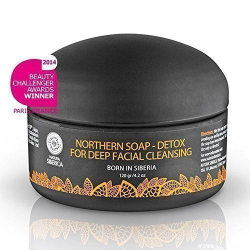 Natura Siberica Northern Detoxifying Soap With Charcoal For A Deep Purifying Effect 120G (Natura Siberica)