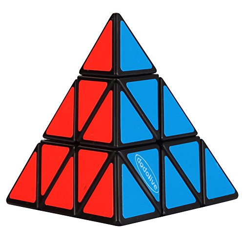 Dodolive Pyraminx torcedura Puzzle Cube,Negro