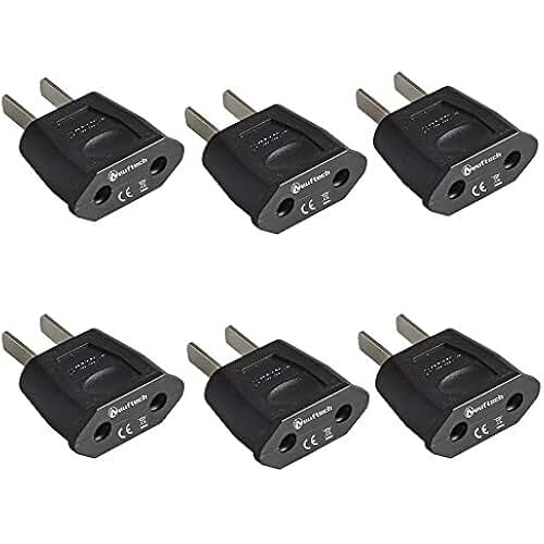 OcioDual 2X Adaptador Enchufe UK, Adaptador Enchufe UK A Europeo