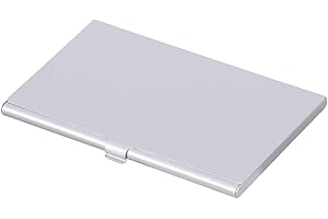 UKCOCO Aluminum Memory Card Storage Case, Waterproof SD Card Holder, Silver Sim Cards Holder Case Storage for Home Shop Travel Photography