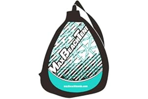 FOXCUP Max Beach Tennis MBT Borsa Zaino Portaracchette Monospalla Beach Tennis Verde