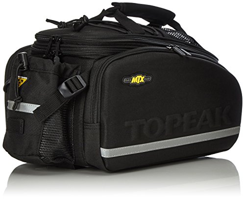 Topeak Rahmentasche MTX TurnkBag DX Gepäckträgertasche, schwarz, 36 x 25 x 29 cm, 12.3 Liter, TT9648B - 2