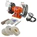 Produktbild 6" 150mm, 230v meuler touret und allgemeinen Gebrauch vollständig Metal Kit von Schleifen 8PC Kit