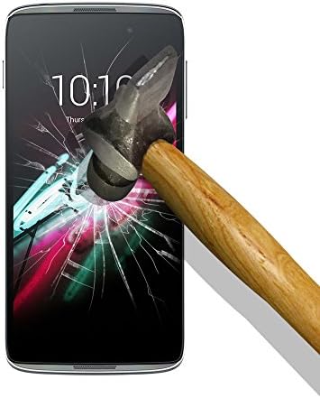 9H Tempered Glass - Alcatel OneTouch Idol 3 4.7 Screen Protector, Premium Tempered Glass Screen Protector for Alcatel OneTouch Idol 3 4.7, Bubble Free, 9H Hardness, Perfect fit, Anti-scratch