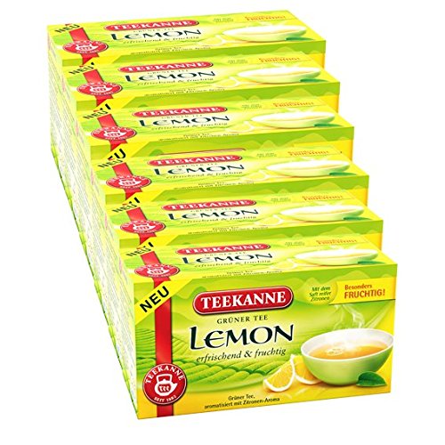 Preisvergleich Produktbild Teekanne Grüner Tee Lemon 6er Pack