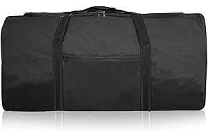 WARESHARK Extra Large 220 litres Lightweight Black Holdall Travel Storage Bag Cargo XL
