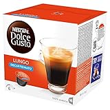 Nescafé Dolce Gusto Lungo Decaffeinated 16 Capsules (Pack of 3, Total 48 Capsules, 48 servings) (Grocery)
