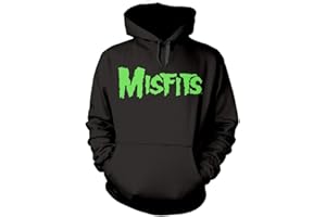 MISFITS MERCH Misfits 'Glow Jurek Skull' (Black) Pull Over Hoodie