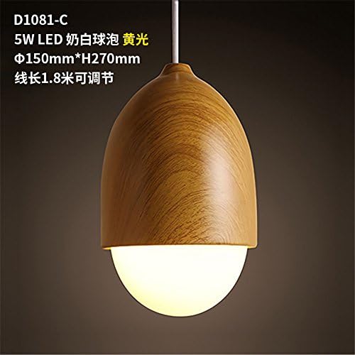 Awama Modern and Minimalist Ristorante Creative Camera da Letto Bed Living Room Bar hyun-off SINGOLA Testa Calda Luce Di Illuminazione A SOFFITTO Metallico Modern Pendente Tonalità di luce Lampadario