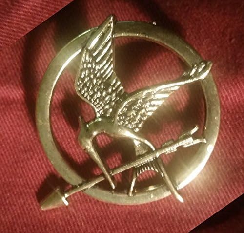 Hunger Games Catching Fire Mockingjay Pin/Broach Movie Prop Replica Katniss Everdeen Cosplay Costume Mockingjay Pin Brooch Badge by Vortraxx