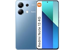 Xiaomi Redmi Note 13 4G Smartphone débloqué 8 + 256 Go, écran AMOLED 6,67', 120 Hz, Triple caméra 108 MP, processeur Snapdragon 685, Batterie 5000 mAh, Charge Rapide 33 W, Bleu glacé