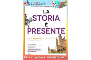 REBILLO STORIA È PRESENTE + EBOOK (LA) 1 (9791254551097) + copertine + Il tuo libro scolastico copertinato con articoli di cartoleria per la scuola