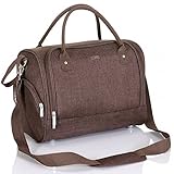 LCP Kids Baby Wickeltasche SYDNEY mit wasserdichter Wickelunterlage und Kinderwagen Universal Befestigung