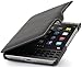 Produktbild StilGut Book Type Case, Hülle mit Clip aus Leder für BlackBerry Passport Silver Edition, Schwarz Nappa