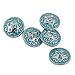 Importe 5pcs Snap Button Fit for Noosa Bracelet DIY Jewellery Findings Blue RS.495.00