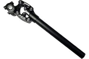 ROFRA Nouveau SR SUNTOUR SP12-NCX,Tige de Selle de vélo Suspendue, Tige De Selle VTT,pour la Plupart des Vélos de Montagne,27.2/28.6/30.0/30.4/30.8/31.6/33.9*350/400mm