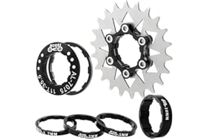 Bibike Single Speed Conversion Kit 13T/14T/15T/16T/17T/18T/20T/22T Single Speed Cassette & Spacers