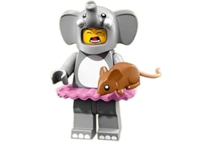Lego Seria 18 Party Słoń dziewczynka minifigurka