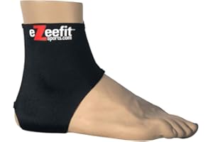 BONT eZeefit Ankle Booties - Ultrathin Black - Blister Protection and Skate Support - Suitable for All Active Sports