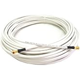 BYCONNERS 2 METRE RG6/U4 Full HD 3D 4K Anten TV &Ccedil;anak Uydu LNB Kablosu 2MT (F Konnekt&ouml;r Takılı Hazır) 2 MT