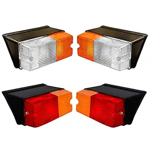 Front and Rear Combination Light Set for Sonalika Indofarm Universal Tractor