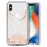 iPhone X Hülle, Spigen® [Liquid Crystal] Soft Flex Silikon...