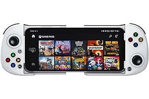 ShanWan Manette Smartphone pour Android/iOS, Manette Telephone avec Batterie, Manette de Jeu Mobile Bluetooth pour PS Xbox Cloud Steam Link GeForce NOW MFi Arcade Games