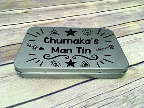 Personalised Printed Metal Tin Man Junk DD345