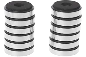 SimpleLife Amortissement de l'absorption des Chocs pour Haut-parleurs stéréo Audio Pieds d'amplificateur (Lot de 12)
