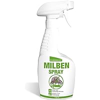 Silberkraft Milbenspray 500 ml Teppich & Textil, zuverlässiger Milbenschutz, hilfreiches Anti-Milben-Mittel, gegen…