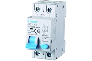 IXTRIMA Interruttore Magnetotermico Differenziale 1P+N 32A 30mA 220V-6KA CLASSE A 2 MODULI 30mA per Guida DIN - Protezione Circuiti e Sicurezza Impianti