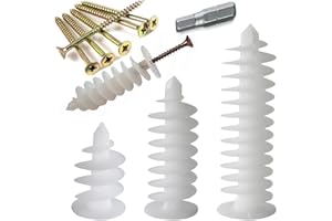 MW.SHOP.24 50mm / 10 Stück Dämmstoffdübel Dübel WDVS Hartschaumdübel zum wärmebrückenfreien Befestigen von Briefkästen Lampen Bewegungsmeldern in Dämmplatten