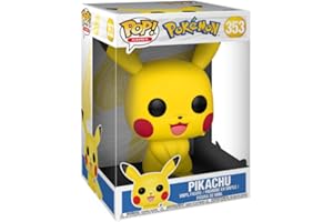 Funko Pop! Games: Pokemon - 10 Inch Pikachu - Figurine en Vinyle à Collectionner - Idée de Cadeau - Produits Officiels - Jouets pour les Enfants et Adultes - Video Games Fans