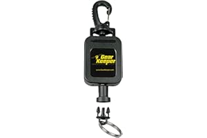 Gear Keeper Hammerhead Industrial General Gear Retractor Features Heavy Duty Swiveling Snap Clip Mount