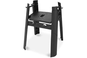 Weber Supporto con tavolino/per Barbecue Elettrico Compatto Lumin, Design Pieghevole, Ganci per Attrezzi integrati, Montaggio Semplice, 68 x 55 x 55,5 cm