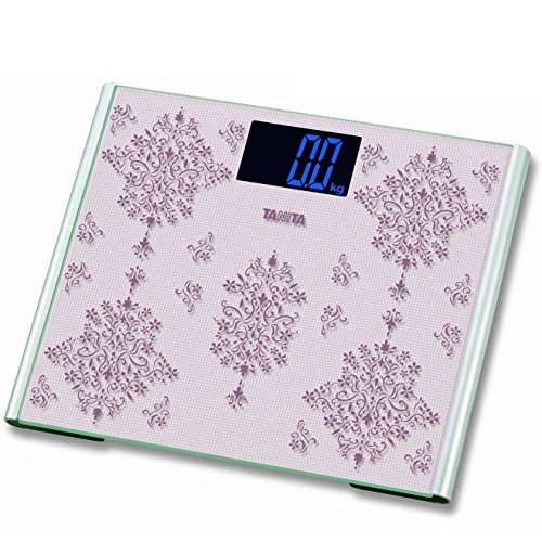 Tanita® 200 kg 440lb Glas Digitale Präzisions Home Badezimmer Körper Waage mit Big Plattform und große blacklid Display