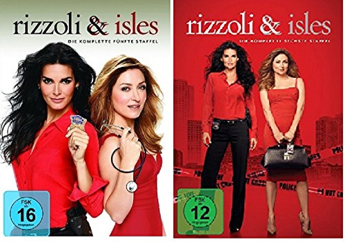 Preisvergleich Produktbild Rizzoli & Isles - Season / Staffel 5+6 * DVD Set