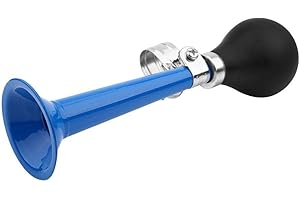 FOCKET Bicicleta Cuerno, 5 Colores 2.2 Pulgadas portátil Retro Ciclismo Metal Aire Caucho apretón Bombilla, no tóxico, con un Montaje de Metal, para Bicicletas, Bicicletas de montaña, etc