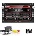 Produktbild HIZPO 7" Touchscreen Car In Dash Radio DVD Player GPS Navigation fit for VW Volkswagen Passat Jetta CITI CHICO TRANSPORTER T5 Golf Polo MK3 MK4 MK5 SEAT with Rear Camera