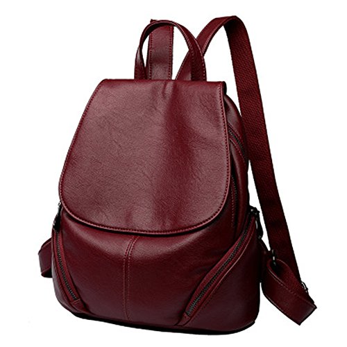 Preisvergleich Produktbild SJMMBB Brache haut Rucksack haut Einbrecher Einbrecher Beutel, Jujube rot, 32 X 27 X 15 CM