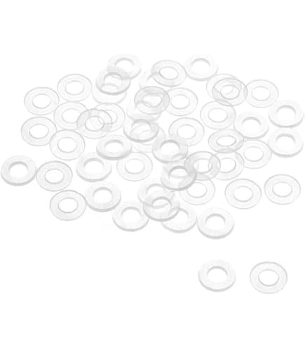 100 Stück Nylon-Abstandhalter 3,2 Mm ID X 5 Mm AD X 5 Mm L – Für Elektronik Und 3D-Drucker