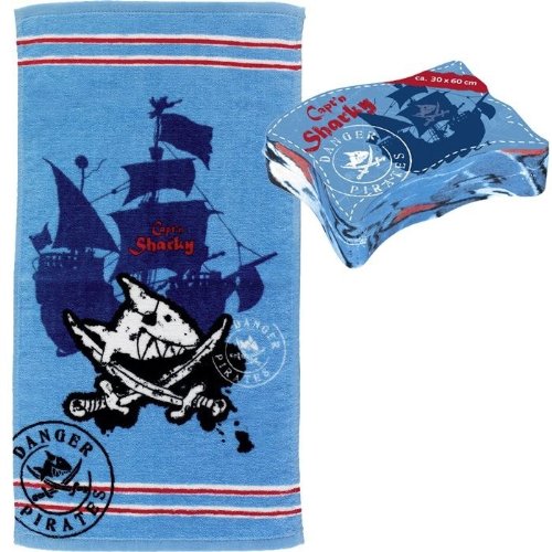 Preisvergleich Produktbild Die Spiegelburg 90216 Zauberhandtuch Capt'n Sharky