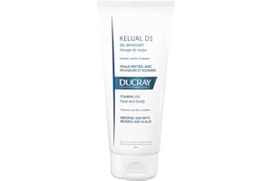 Ducray Kelual DS Gel Espumante para Rostro y Cuerpo Irritados, 200 ml