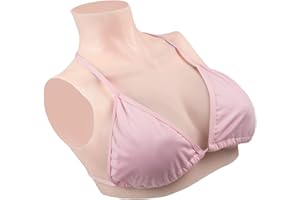 Cyomi Silicone Breast Forms Fake Boobs Silicone Breastplate Realistic Breastplate for Crossdressers Drag Queen Transgender Cosplay B-H Cup