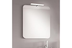 DEELUX Lámpara LED de Espejo,30cm 600lm 5w,Espejo de Baño Blanco Natural 4000k,Moderno Luz de Espejo de Baño,230v IP44 Impermeable