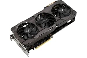 ASUS TUF Gaming NVIDIA GeForce RTX 3070 V2 OC Edition Graphics Card (PCIe 4.0, 8 GB GDDR6, LHR, HDMI 2.1, DP 1.4a, Dual Ball Fan Bearings, Military-Grade Certification, GPU Tweak II), Blanco