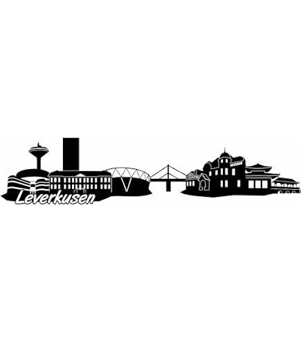 Wandtattoo Landshut Skyline – Selbstklebende Wanddekoration Für Wohnzimmer, Büro & Kinderzimmer (80x29 Cm)