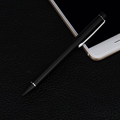 Bescita Screen Touch Pen Schreibkopf Stylus mit USB-Ladekabel für iPhone 6 / 6s Plus 7 / 7s Plus (Schwarz) - 2