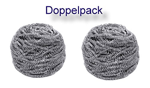 Preisvergleich Produktbild Topf Reiniger - Topfkratzer aus Edelstahl - Topfreiniger